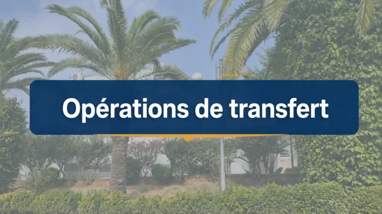 Annonce relative aux opérations de transfert pour l&rsquo;année universitaire 2026/2027